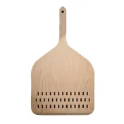 Omcan USA 81226 ARIA Pizza Peel - 24" Length, 14.17" x 0.3" Beech Plywood Handle, Wood Blade 1 image