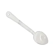 Omcan USA 85098 Serving Spoon - 11" Solid Polycarbonate, Clear Handle, 11" Length, NSF 1 image