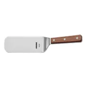 Victorinox 7.6259.2 Stainless Steel Turner, 3" x 8" Walnut Wood Handle, Kitchen Utensil 1 image