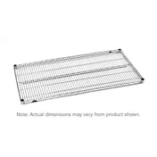 Metro 1860BR Wire Shelving - 60"W x 18"D Brite Zinc, Quick Ship Super Erecta Shelf, NSF Certified 1 image