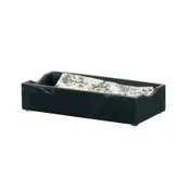 Cal-Mil 1234-124 Napkin Holder, Resin Black Marble, Rectangular, 4.25" W x 8.25" D x 2" H 1 image