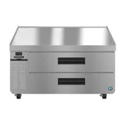 Hoshizaki CF49B-L 49" 2 Drawers Freezer Chef Base, Marine Edge, 9.74 cu. ft., Stainless Steel, R290 1 image
