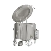 Legion LGB-40F 40 Gallon Floor Stationary Full Steam Jacketed Gas Kettle, Tri-Leg Base, 106.759 BTU 3 image
