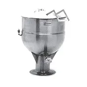 Legion LSP-20 20 Gallon Floor Stationary Full Steam Jacketed Direct Steam Kettle w/ Pedestal Base 2 image