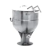 Legion LSP-60 60 Gallon Floor Stationary Full Steam Jacketed Direct Steam Kettle w/ Pedestal Base 4 image