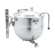 Legion LTWT-20 20 Gallon Wall Mount Stationary 2/3 Steam Jacketed Direct Steam Kettle, Wall-Bracket 2 image
