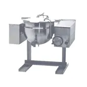 Legion TWWC-30 30 Gallon Wall Mount Tilting 2/3 Steam Jacketed Direct Steam Kettle, Wall-Console 1 image