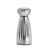 Steelite 6005RW204 Pepper Mill - 2.75" x 2.75" x 6.5", 18/10 Stainless Steel, Palm Bright, 1/Case 1 image