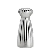 Steelite 6005RW207 Salt Mill - 2.0" x 2.0" x 5.125", Palm Bright, 18/10 Stainless Steel, 1/Case 1 image