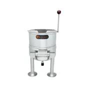 Groen TDA/1-40 10 Gallon Countertop Tilting 2/3 Steam Jacketed Direct Steam Kettle 1 image