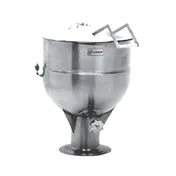 Legion LSP-80 80 Gallon Floor Stationary Full Steam Jacketed Direct Steam Kettle w/ Pedestal Base 2 image