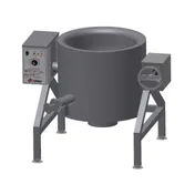 Legion TLGB-60 60 Gallon Floor Tilting 2/3 Steam Jacketed Gas Kettle, 106.759 BTU 1 image
