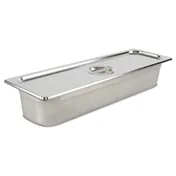 Concasse MCI242310 Stainless Steel Steam Table Pan, 2/3 Size, 13-4/5" x 12-3/4" x 4", NSF 1 image