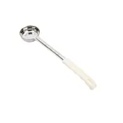 Concasse MCP03E Portion Control Spoon - 3 Oz Solid Stainless Steel, Beige Ivory Handle 1 image