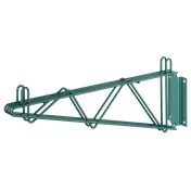 GSW USA WSE-18BD Wall Mount Shelving Bracket, 20" Deep Double Bracket, Green Epoxy Finish, NSF Certified, Heavy Duty Restaurant Shelf Support for Commercial Kitchens 1 image