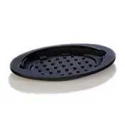 Lodge USO11 Oval Silicone Underliner, 13" x 8-3/4", Heat-Resistant Up to 600°F, BPA-Free, USA 1 image