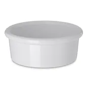 Carlisle 036202 Ramekin, 2-1/2 oz, 3" Diameter, White SAN, Dishwasher Safe, NSF, BPA-Free 1 image