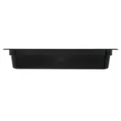 Carlisle 10401B03 StorPlus Hot Food Pan, 1/1 Size, 12.7 Qt, 4" Deep, Black PES, NSF 2 image