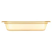 Carlisle 10420B13 High Heat Hot Food Pan, 1/2 Size, 3.7 Qt, 2-1/2" Deep, Amber PES, NSF, BPA Free 2 image