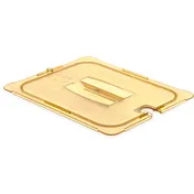 Carlisle 10431U13 Storplus High Heat Universal Lid, For 1/2-Size Food Pan, Handled, Notched 1 image