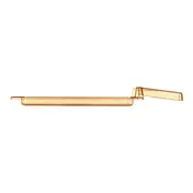 Carlisle 10458H13 High Heat Food Pan, 1/3 Size, 7/8" Deep, Handled, Polyether Sulfone, Amber 2 image