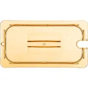 Carlisle 10471U13 Storplus High Heat Universal Lid, For 1/3-Size Food Pan, Handled, Notched 2 image