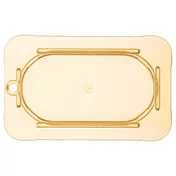 Carlisle 10536U13 StorPlus Lid, 1/9-Size PES, -40°F to 380°F, Dishwasher Safe, BPA-Free, USA 2 image