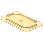 Carlisle 10536U13 StorPlus Lid, 1/9-Size PES, -40°F to 380°F, Dishwasher Safe, BPA-Free, USA 1 image