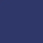 Carlisle 130060 Bar Tray - 13" Round Melamine Tray, Cobalt Blue, 1.5" Rim, Dishwasher Safe, BPA Free 2 image