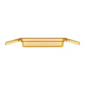 Carlisle 30860HH13 High Heat Food Pan, 1/3 Size, 2.4 Qt, 2-1/2" Deep, Amber Polyether Sulfone 2 image