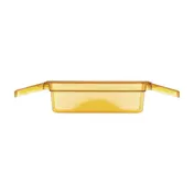 Carlisle 30861HH13 StorPlus High Heat Food Pan, 1/3 Size, 3.8 Qt, 4" Deep, Amber Polyether Sulfone 2 image