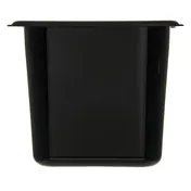 Carlisle 3088803 StorPlus High Heat Hot Food Pan, 1/9 Size, 6" Deep, Black Polyether Sulfone, NSF 2 image