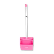 Carlisle 361410EC26 Sparta Spectrum Dust Pan, 12" Wide Pink Polypropylene, Handle, Serrated Edge 2 image