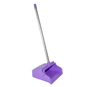 Carlisle 361410EC68 Sparta Dust Pan, 12" Wide, Hanging Hole, Locking Yoke, Purple 1 image