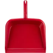 Carlisle 361440EC05 Sparta Dust Pan, 13.78" L x 10.04" W x 2.17" H, Red Plastic Construction 1 image