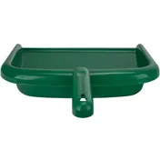 Carlisle 361440EC09 Sparta Dust Pan - 13.8" L x 10.0" W x 2.2" H, Plastic Construction, Bright Green 1 image