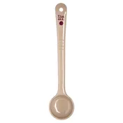 Carlisle 432206 Portion Server, 1.5 oz Solid Plastic Spoon, Beige Short Handle, NSF 2 image