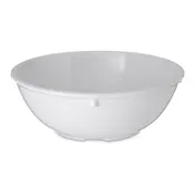 Carlisle 4352102 Dallas Ware Nappie Bowl, 5" Dia, 14 oz, White Melamine, Reinforced, BPA Free, NSF 1 image