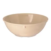 Carlisle 4352125 Nappie Bowl - 14oz, 5" Dia., Tan Melamine, BPA-Free, Stackable, Dishwasher Safe 1 image