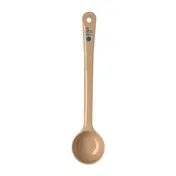 Carlisle 437006 Portion Spoon - 3 oz, Solid Beige Plastic, NSF-Approved Polycarbonate 2 image