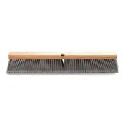Carlisle 4501423 Flo-Pac Floor Sweep, 24" Block, 3" Polypropylene Bristles, Gray, No Handle 1 image