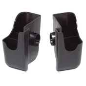 Carlisle BD100S Jamar Straw & Stir Stick Caddy, Plastic Insert for Dome Condiment Centers - Set 1 image
