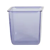 Carlisle BD103 - San Jamar Replacement Tray, 3-Pt 48 oz Insert, Plastic, Translucent Blue - 1/Pack 1 image
