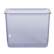Carlisle BD104 - San Jamar Replacement Tray, 2 Qt (64 oz) Deep Insert, Blue Plastic - 1/Pack 1 image