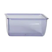 Carlisle BD106 - San Jamar Replacement Tray, 1 Qt (32 oz) Chillable, Blue Plastic, NSF - Pack 1 image