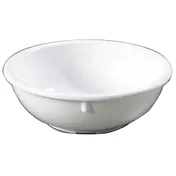 Carlisle KL10802 Nappie Bowl, 14oz 5-1/2" White Melamine Gloss, Dishwasher Safe, BPA Free 1 image