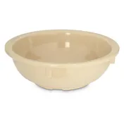 Carlisle KL10825 Nappie Bowl 14oz, 5-1/2" dia., tan, melamine gloss, dishwasher safe, BPA-free NSF 1 image
