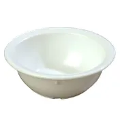 Carlisle KL11902 - Nappie Bowl, 5" Dia, 12oz, Melamine Gloss White, Dishwasher Safe, BPA-Free 1 image