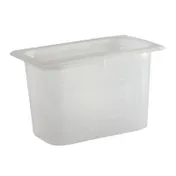 Carlisle MP14 San Jamar - Modpan Food Pan, 1/4 Size, 4 Qt., With Lid - Case 1 image