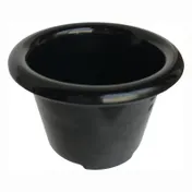 Carlisle S27603 Ramekin, 1.5 oz (2-1/2" Dia.) Melamine Black, Dishwasher Safe, NSF, BPA-Free 1 image